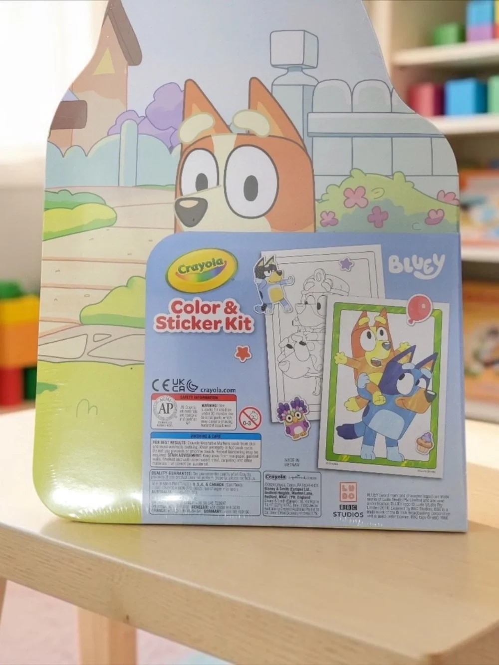 Crayola Bluey Color & Sticker Kit NIP